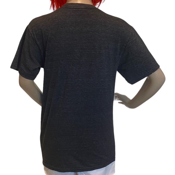 Guns N' Roses Band Distressed Worn Logo Unisex T-Shirt Tee Shirt Size Small VGC - Picture 2 of 4